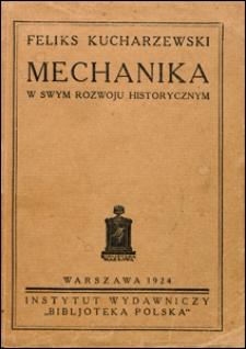 Mechanika w swym rozwoju historycznym