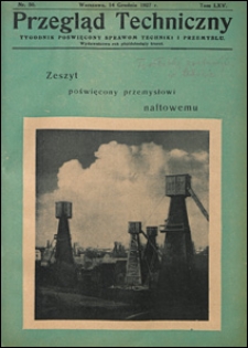 Przegląd Techniczny 1927 nr 50