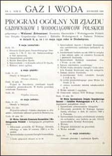 Gaz i Woda 1930 nr 4