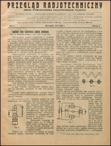 Przegląd Radjotechniczny 1923 nr 4