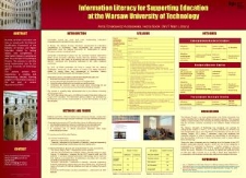Information literacy for supporting education at Warsaw University of Technology