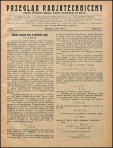 Przegląd Radjotechniczny 1923 nr 12