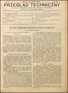 Przegląd Techniczny 1924 nr 12