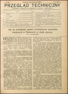 Przegląd Techniczny 1924 nr 15