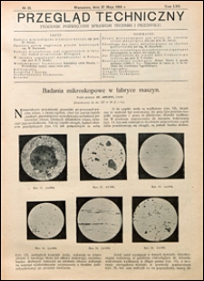 Przegląd Techniczny 1924 nr 22