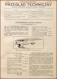 Przegląd Techniczny 1924 nr 23