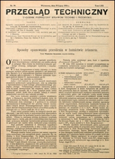 Przegląd Techniczny 1924 nr 30