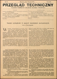 Przegląd Techniczny 1924 nr 32