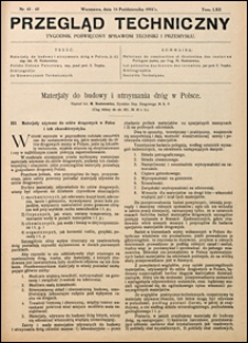 Przegad Techniczny 1924 nr 41-42