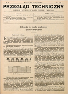 Przegląd Techniczny 1924 nr 45