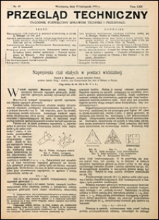 Przegląd Techniczny 1924 nr 48