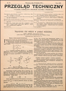 Przegląd Techniczny 1924 nr 51