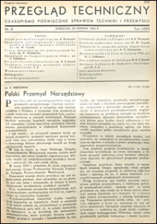 Przegląd Techniczny 1936 nr 8