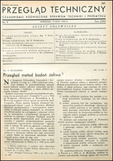 Przegląd Techniczny 1936 nr 9
