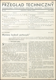 Przegląd Techniczny 1936 nr 15