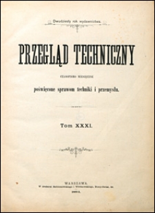 Przegląd Techniczny 1894 sierpień