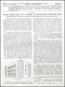 Czasopismo Techniczne 1932 nr 8