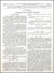 Czasopismo Techniczne 1932 nr 21