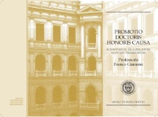 Promotio Doctoris Honoris Causa Scientarum Technicarum Scholae Varsaviensis Professoris Franco Giannini