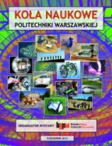 Koła Naukowe Politechniki Warszawskiej. Plakat tytułowy