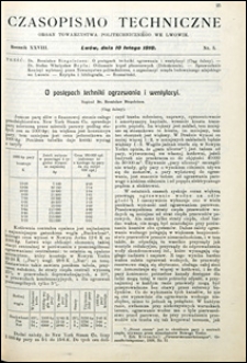 Czasopismo Techniczne 1910 nr 3