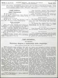 Czasopismo Techniczne 1930 nr 6