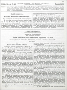 Czasopismo Techniczne 1930 nr 16