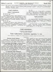 Czasopismo Techniczne 1930 nr 17