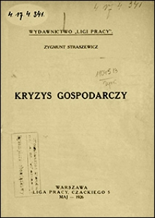 Kryzys gospodarczy