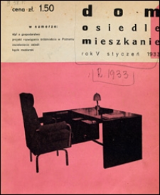 Dom, Osiedle, Mieszkanie 1933 styczeń