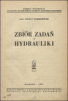 Zbiór zadań z hydrauliki