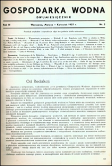 Gospodarka Wodna 1937 nr 2