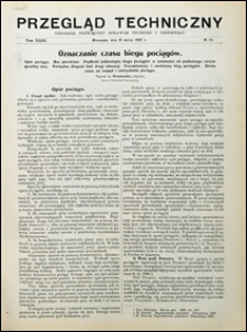 Przegląd Techniczny 1905 nr 11