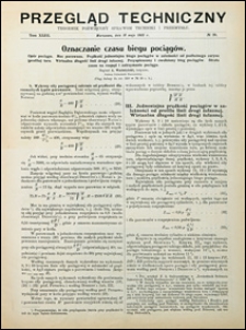 Przegląd Techniczny 1905 nr 20