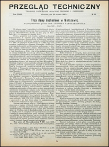 Przegląd Techniczny 1905 nr 39