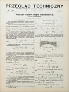 Przegląd Techniczny 1905 nr 46