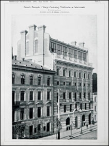 Przegląd Techniczny 1905 tablice