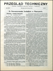 Przegląd Techniczny 1907 nr 25