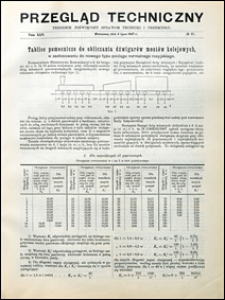 Przegląd Techniczny 1907 nr 27