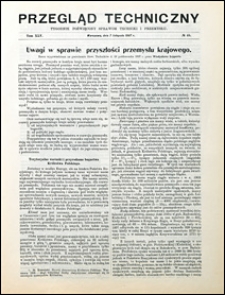 Przegląd Techniczny 1907 nr 45