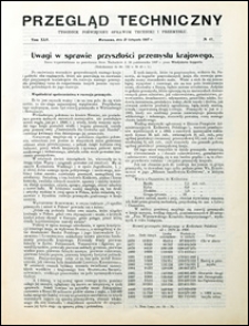 Przegląd Techniczny 1907 nr 47