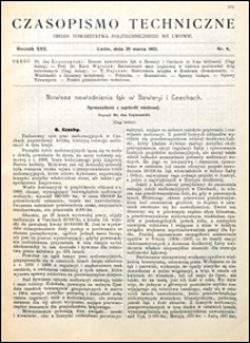 Czasopismo Techniczne 1912 nr 8