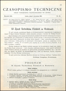 Czasopismo Techniczne 1912 nr 24
