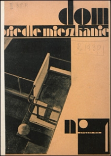 Dom, Osiedle, Mieszkanie 1930 nr 1