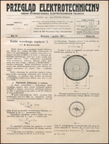 Przegląd Elektrotechniczny 1925 nr 23