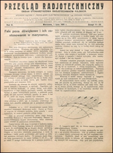 Przegląd Radjotechniczny 1925 nr 11-12
