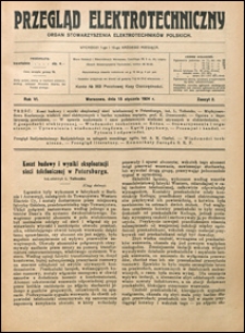 Przegląd Elektrotechniczny 1924 nr 2