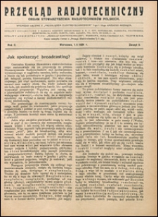 Przegląd Radjotechniczny 1924 nr 9