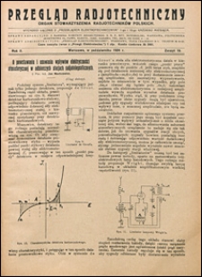 Przegląd Radjotechniczny 1924 nr 19