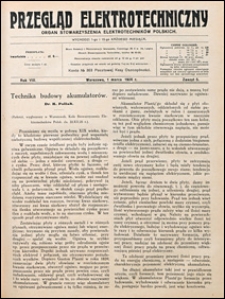 Przegląd Elektrotechniczny 1926 nr 5